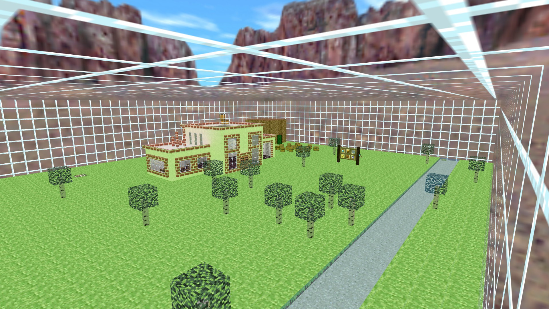 מפת adv_minecraft_funs במשחק Counter-Strike 1.6