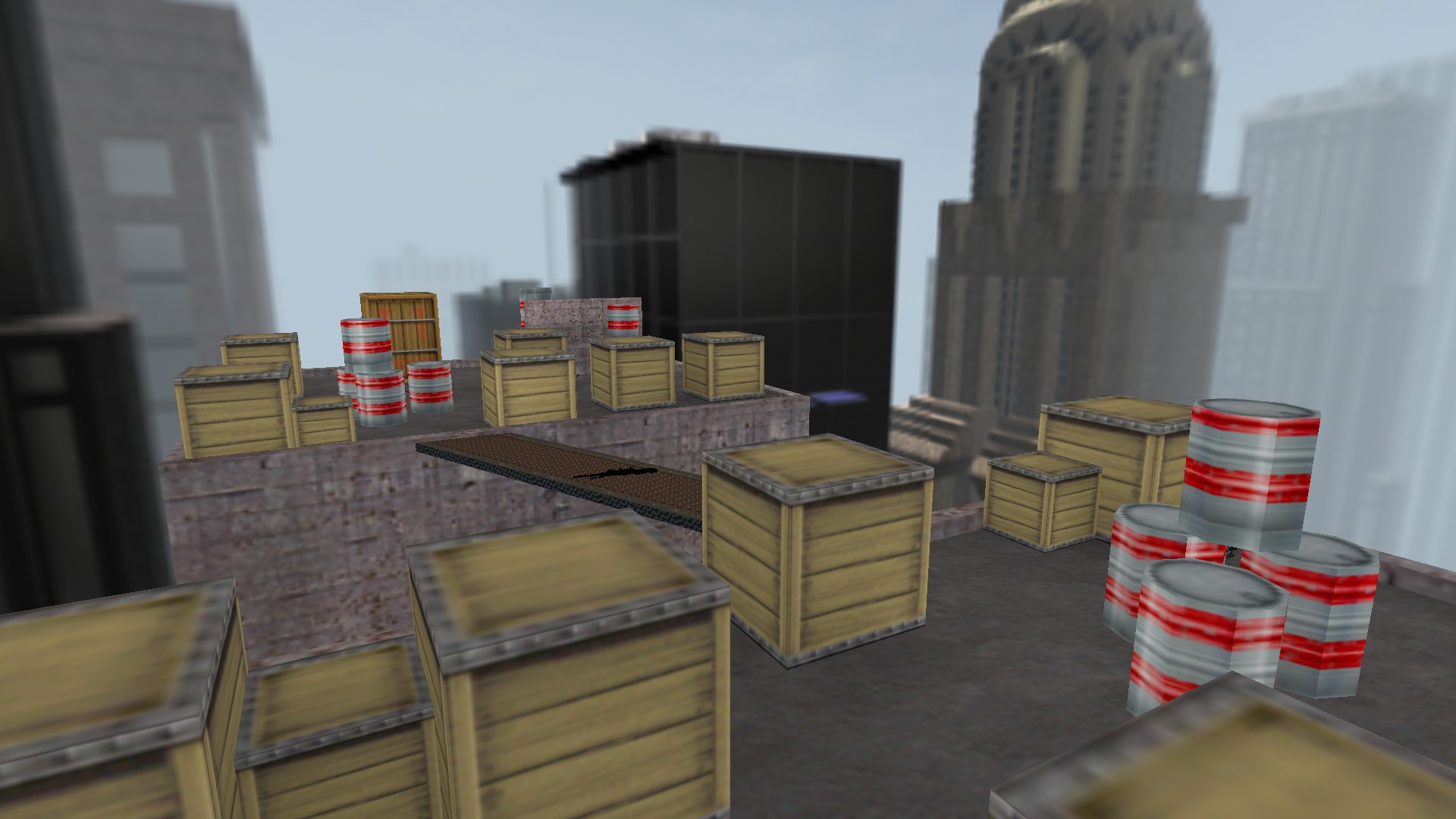 מפת aim_crazyjump במשחק Counter-Strike 1.6
