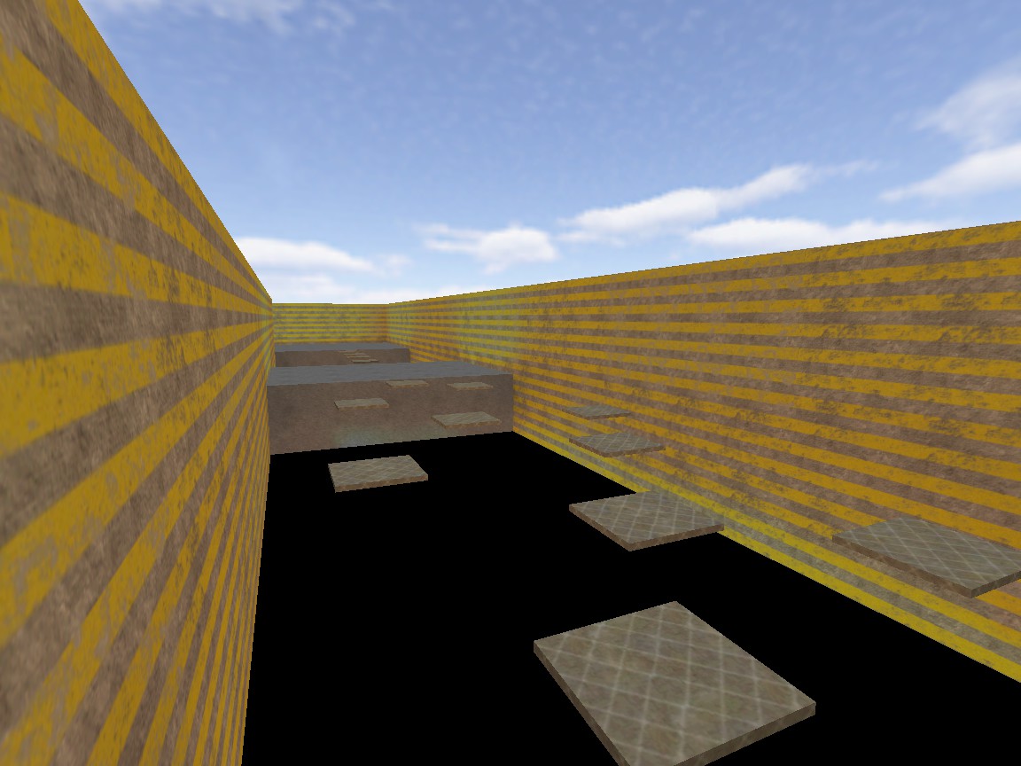 מפת bhop_first במשחק Counter-Strike 1.6