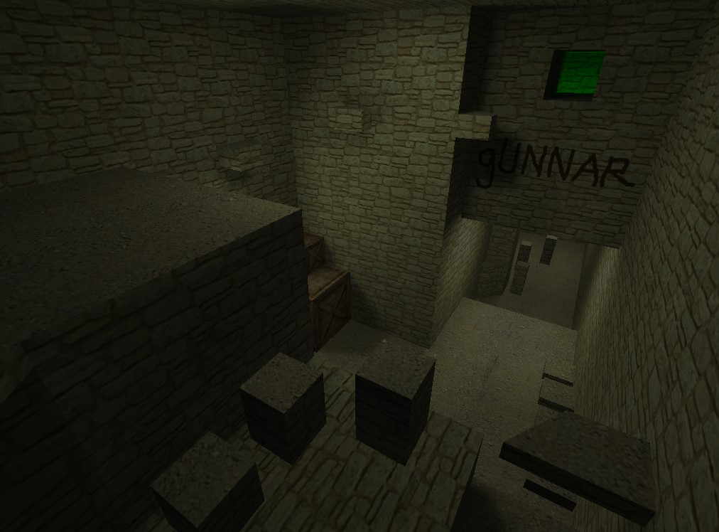 מפת bhop_gunner במשחק Counter-Strike 1.6