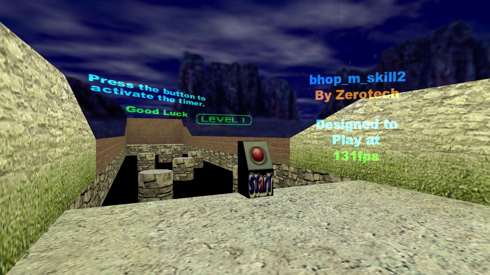 מפת bhop_m_skill2 במשחק Counter-Strike 1.6