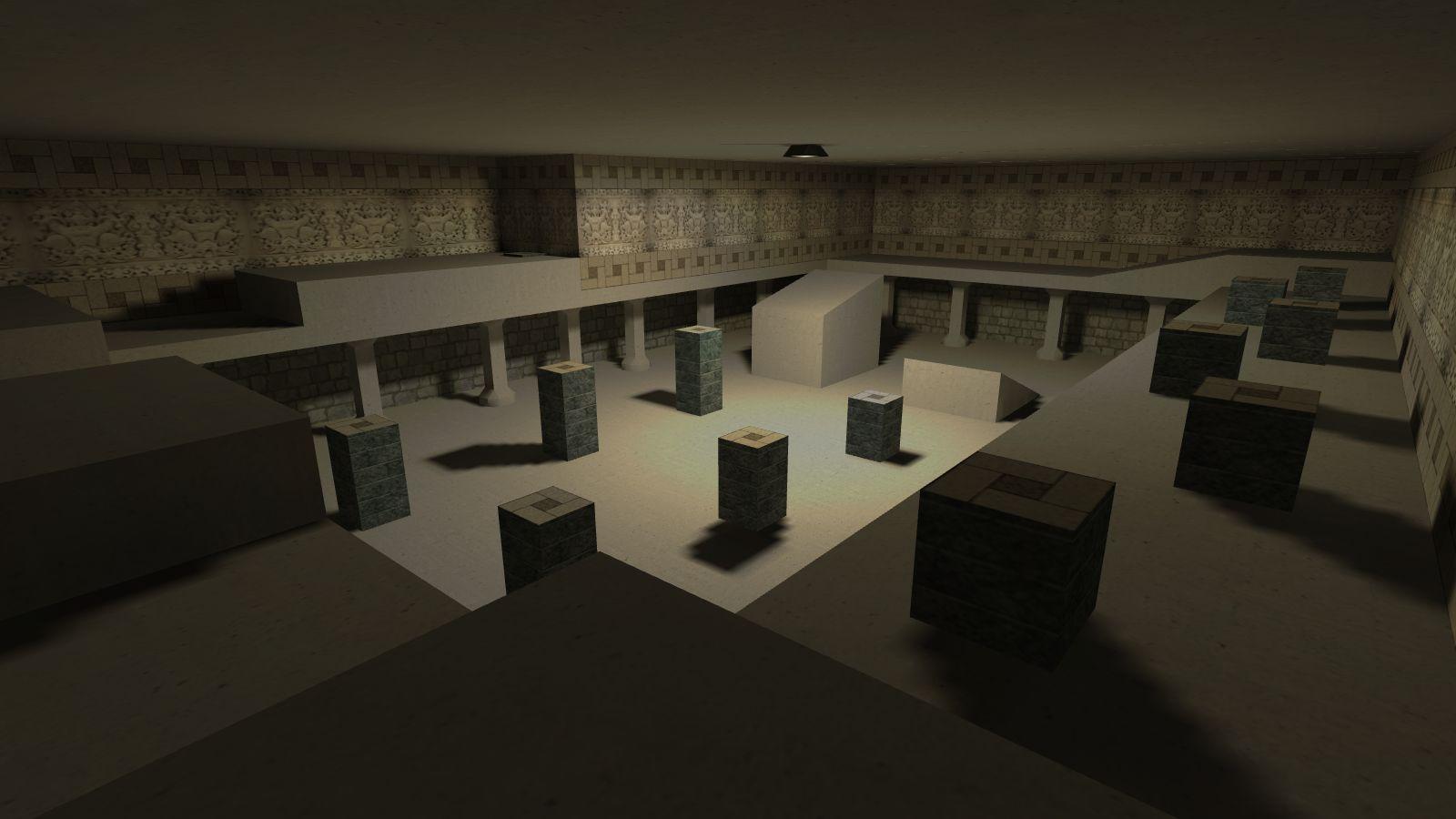 מפת bhop_m_temple במשחק Counter-Strike 1.6