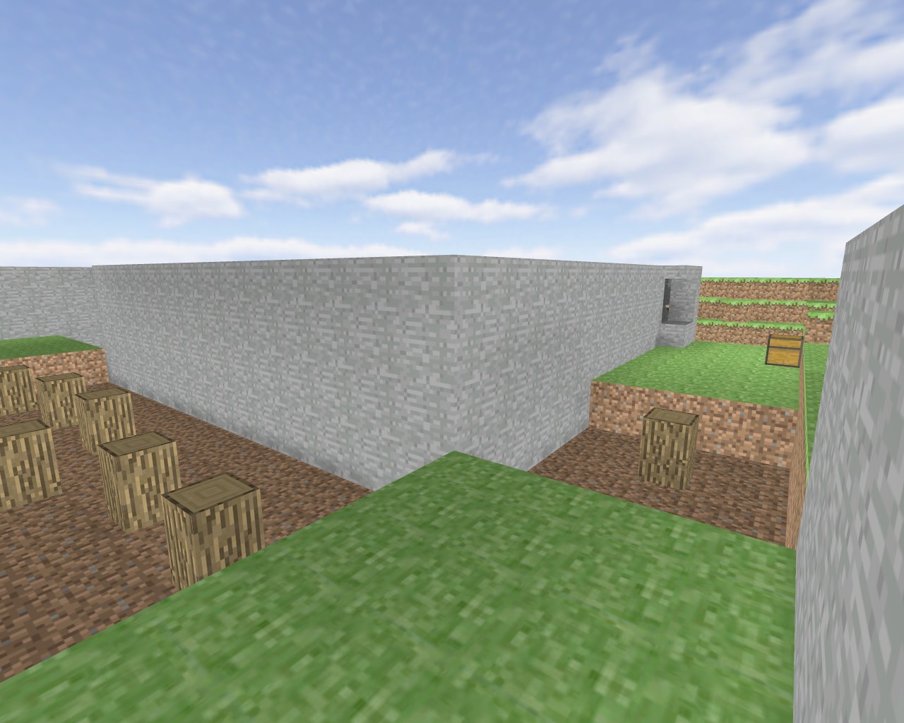מפת bhop_minecraft_v1 במשחק Counter-Strike 1.6