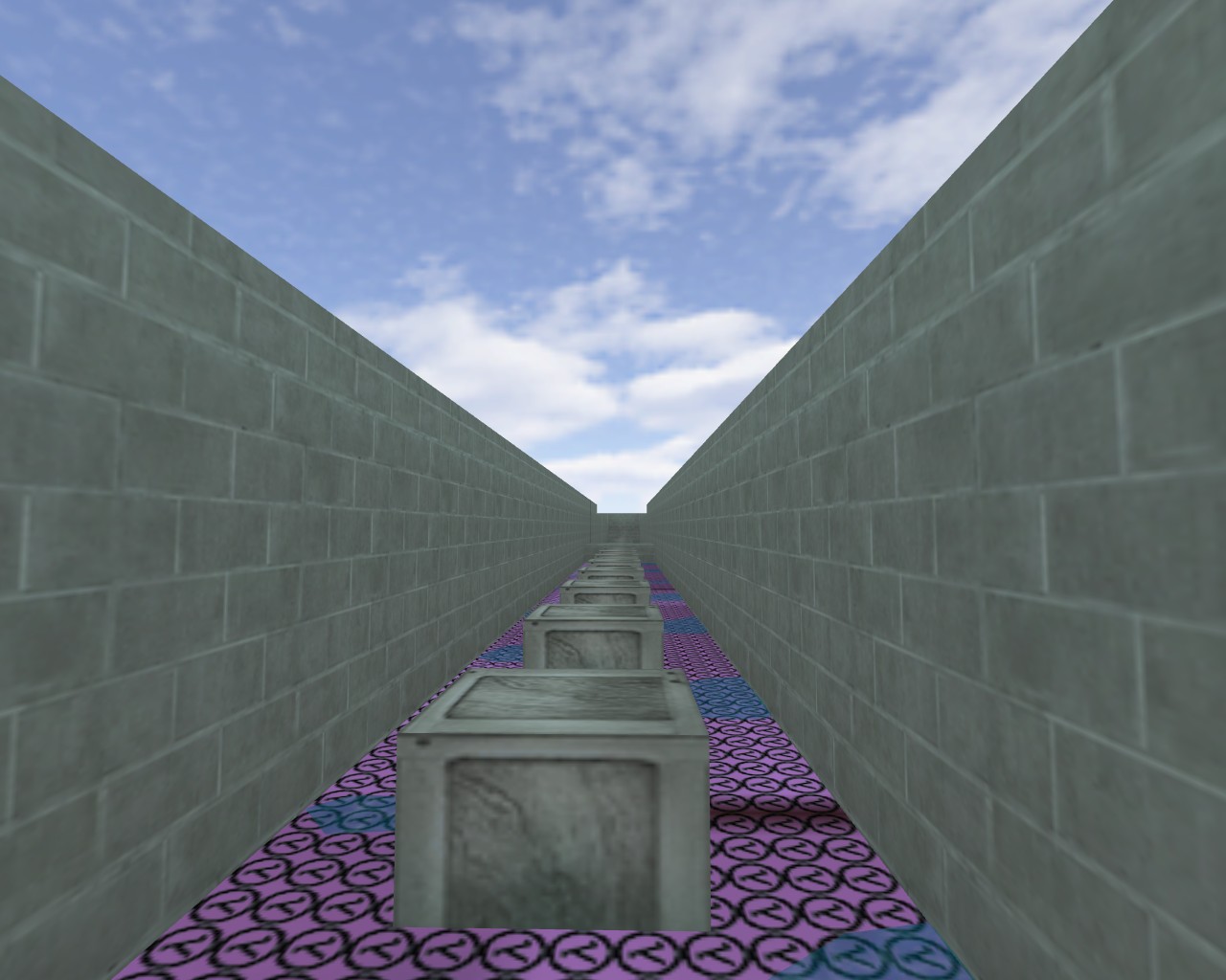 מפת bhop_officecrates במשחק Counter-Strike 1.6