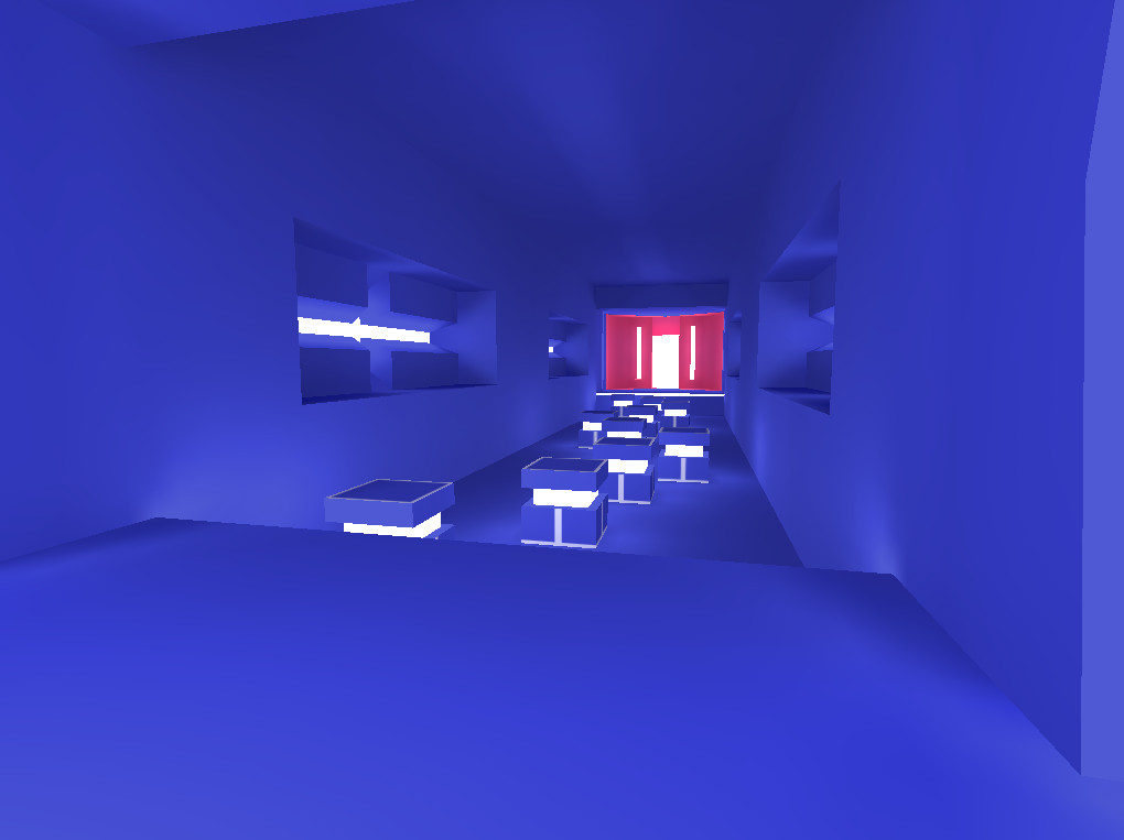 מפת bhop_pena_colors במשחק Counter-Strike 1.6