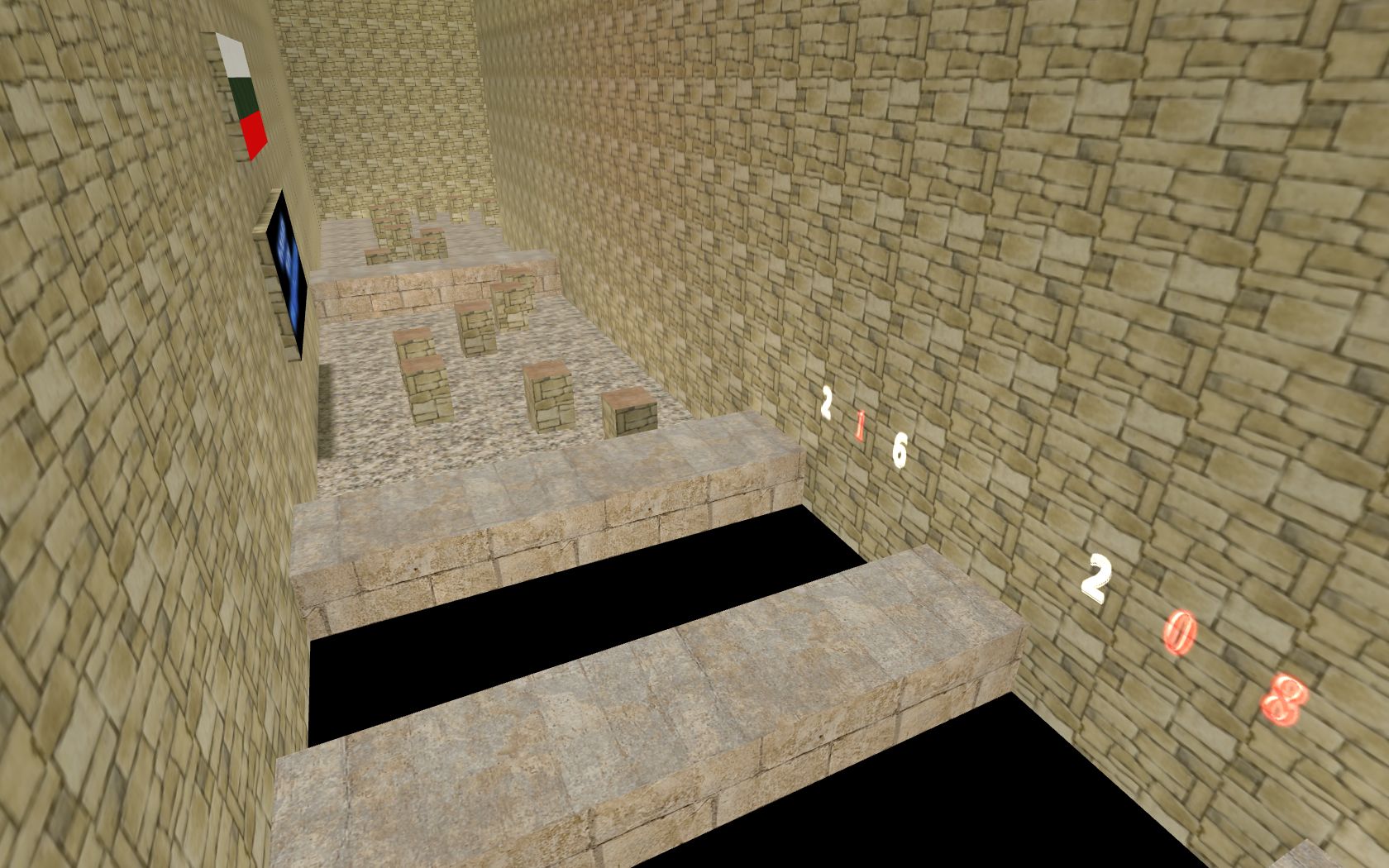 מפת bhop_sand_hard_fixed במשחק Counter-Strike 1.6