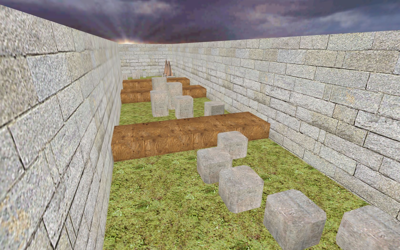 מפת bhop_shiny במשחק Counter-Strike 1.6
