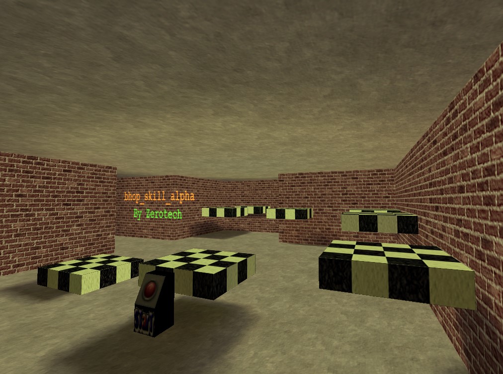 מפת bhop_skill_alpha במשחק Counter-Strike 1.6