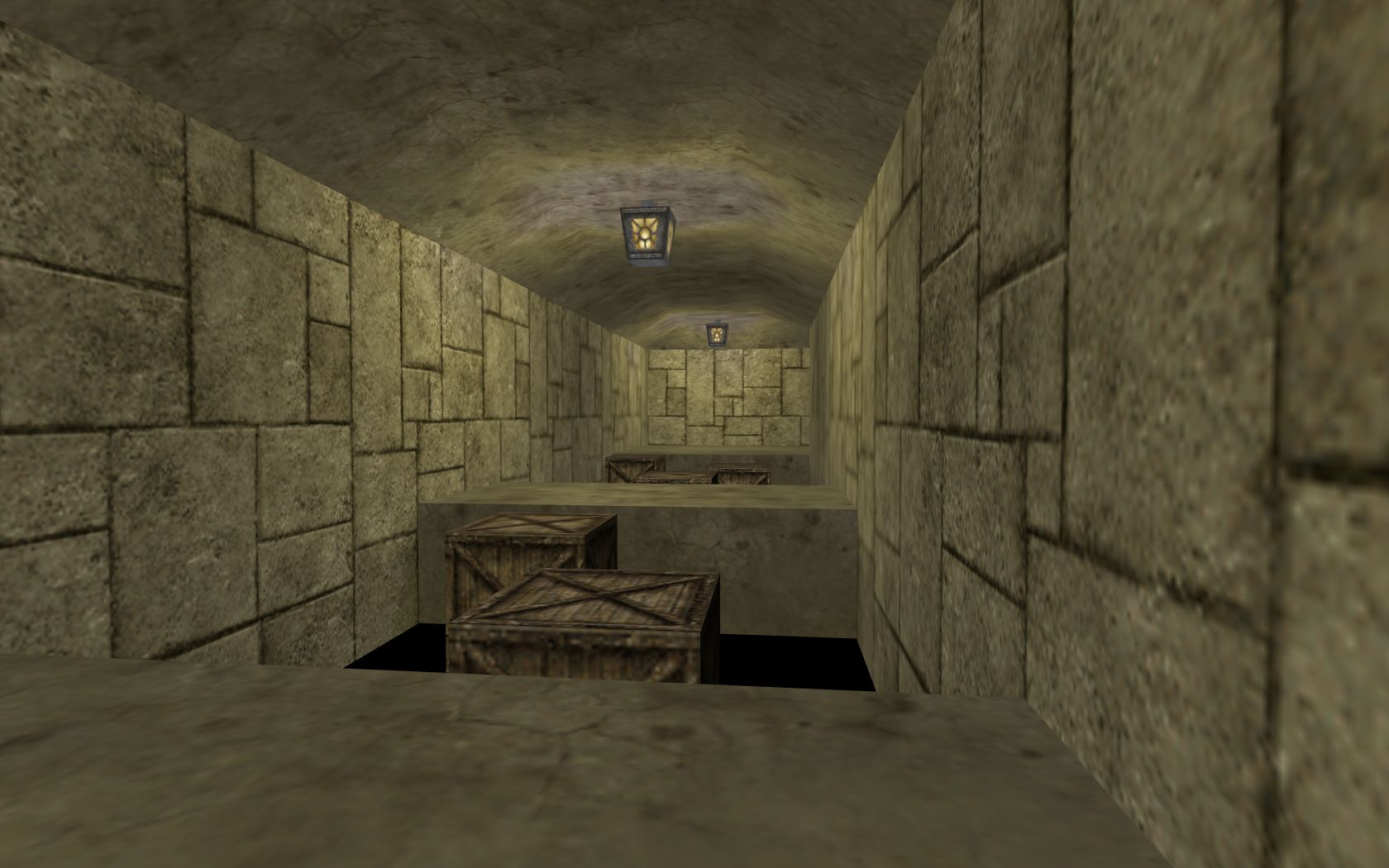 מפת bhop_storm_tunnels במשחק Counter-Strike 1.6