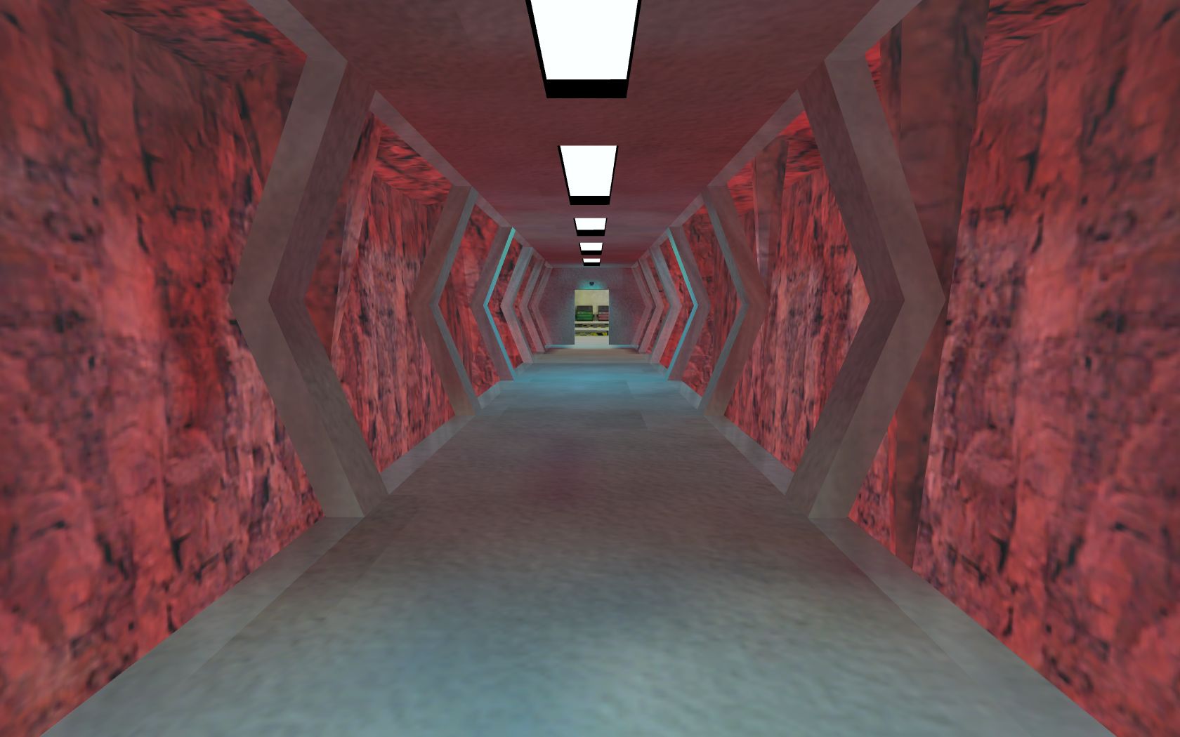 מפת bhop_tunnels במשחק Counter-Strike 1.6