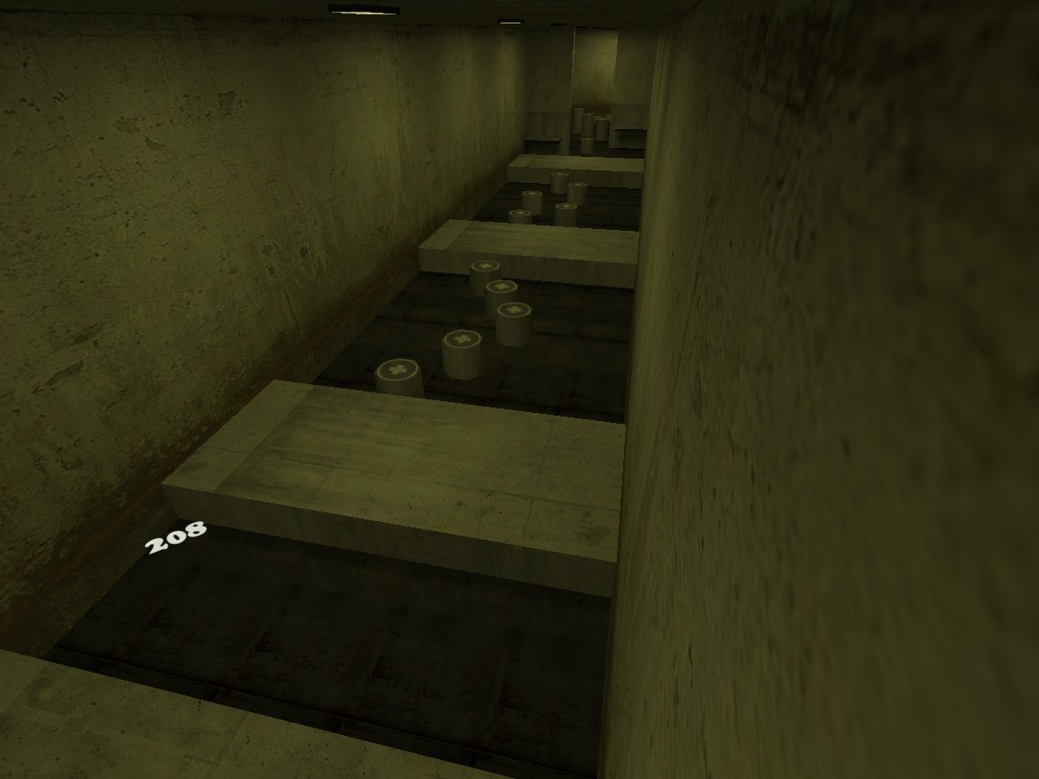 מפת bhop_walls במשחק Counter-Strike 1.6