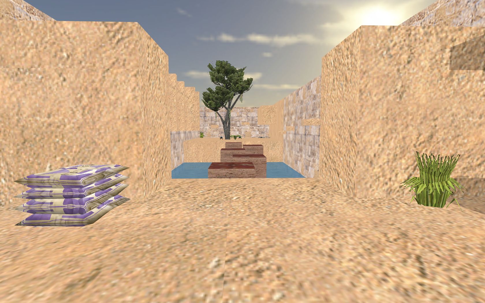 מפת bkz_desertbhop במשחק Counter-Strike 1.6