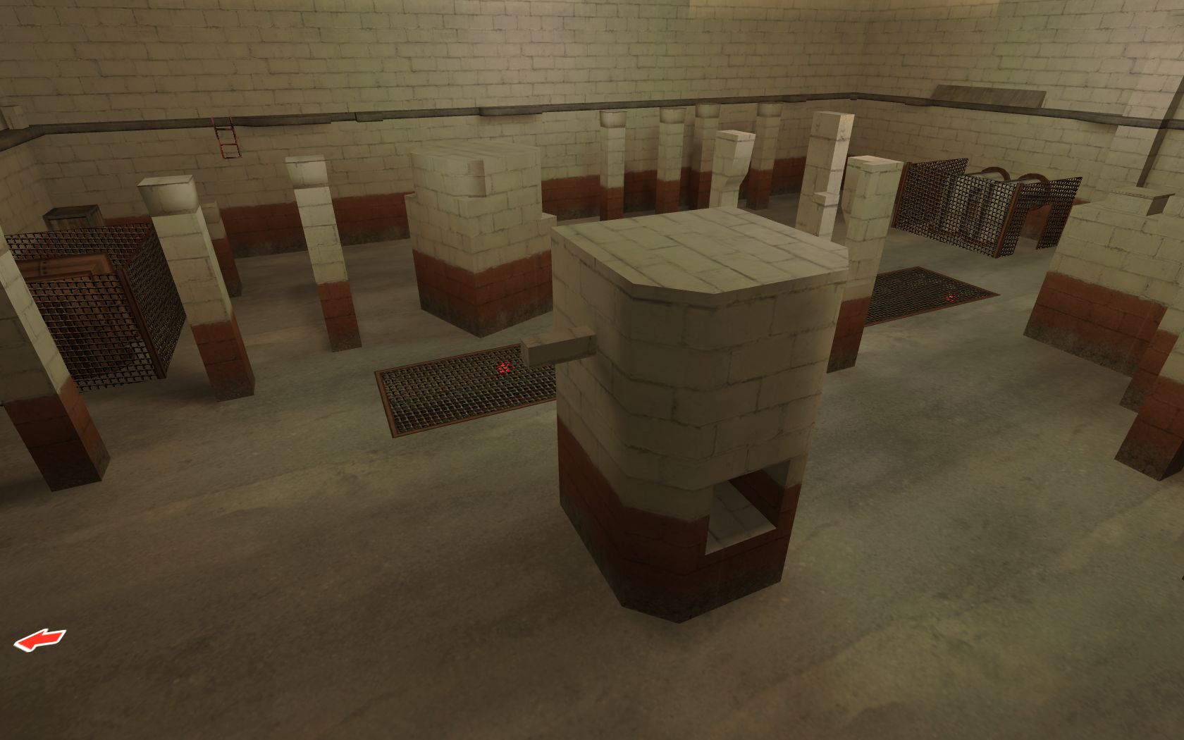 מפת bkz_factory במשחק Counter-Strike 1.6