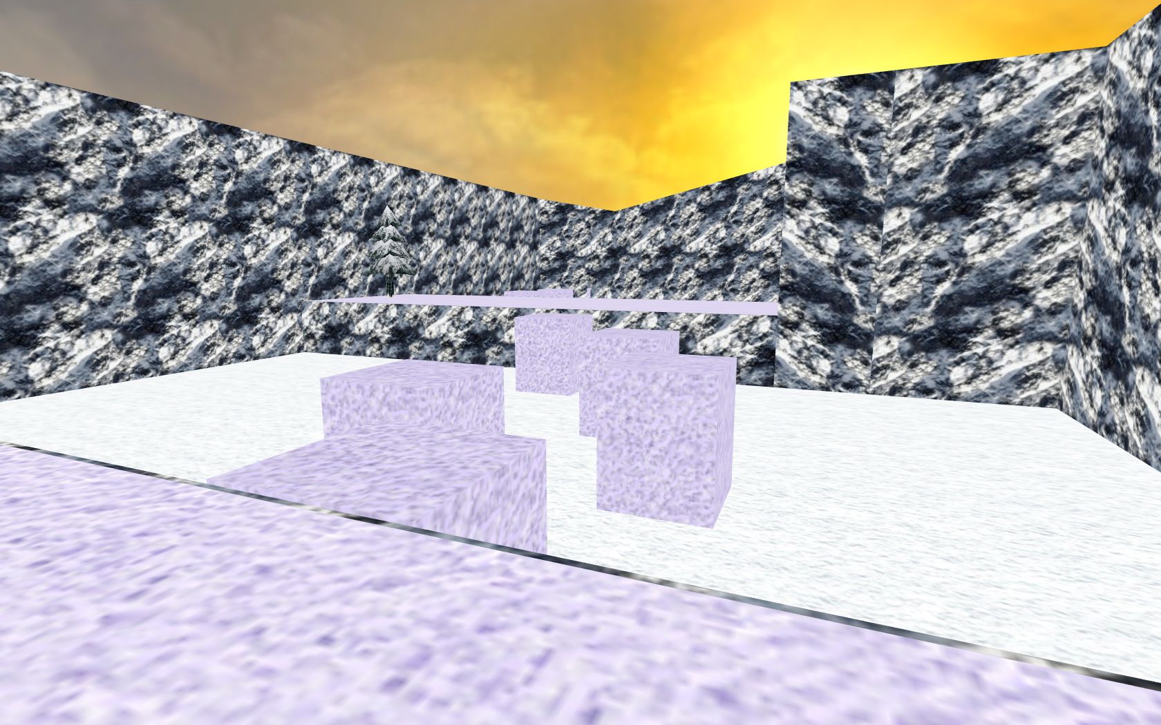 מפת bkz_icebhop_ez במשחק Counter-Strike 1.6