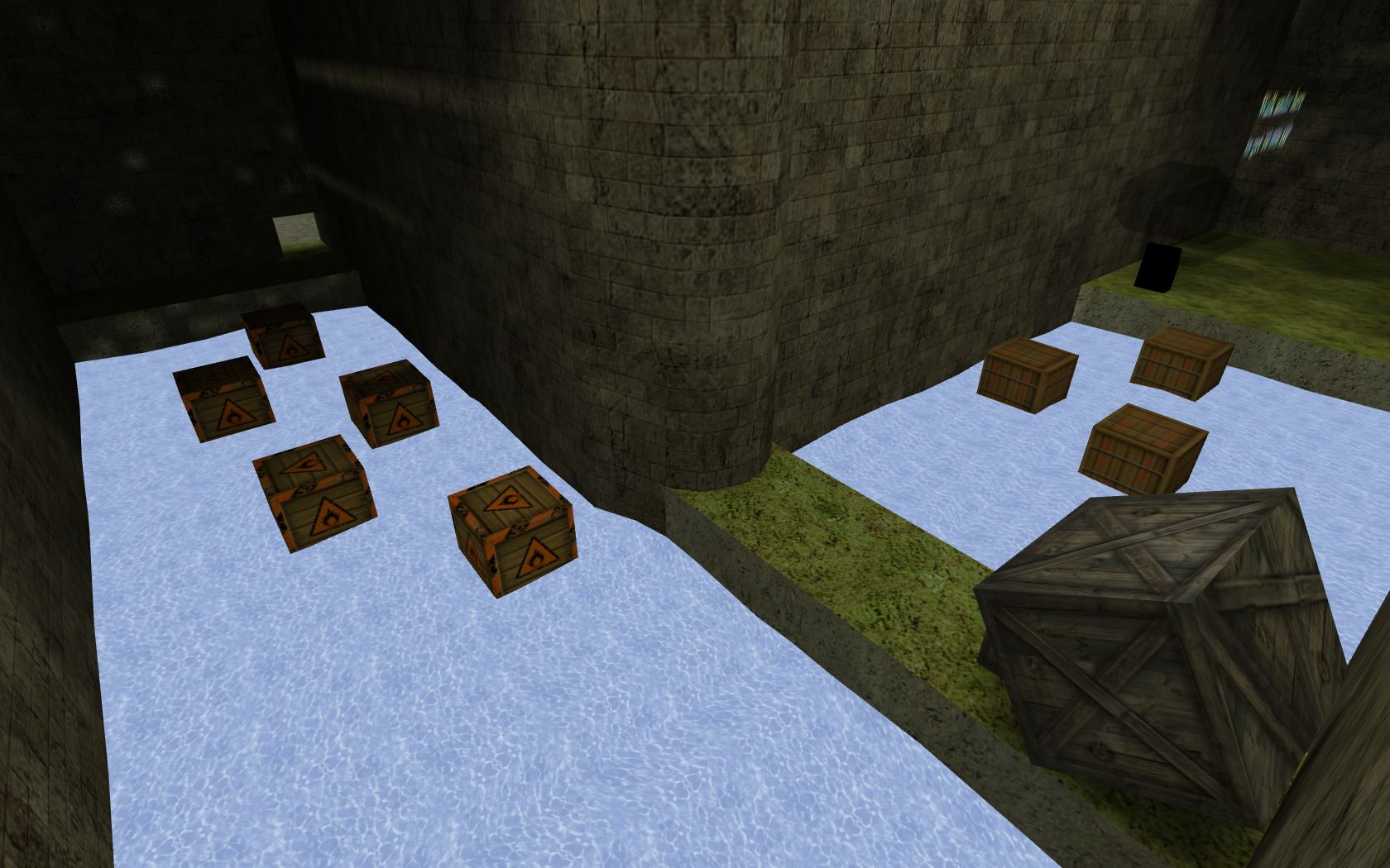 מפת bkz_stonewater_bhop_v1 במשחק Counter-Strike 1.6