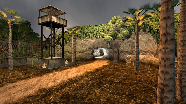 מפת de_airstrip במשחק Counter-Strike 1.6