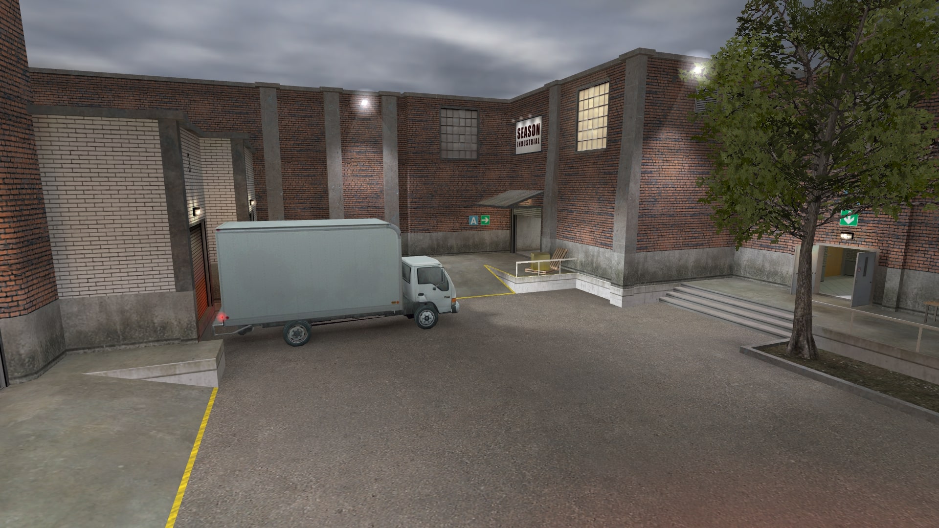 מפת de_season במשחק Counter-Strike 1.6
