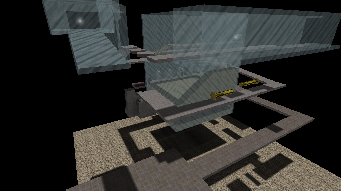 מפת deathrun-aqa במשחק Counter-Strike 1.6