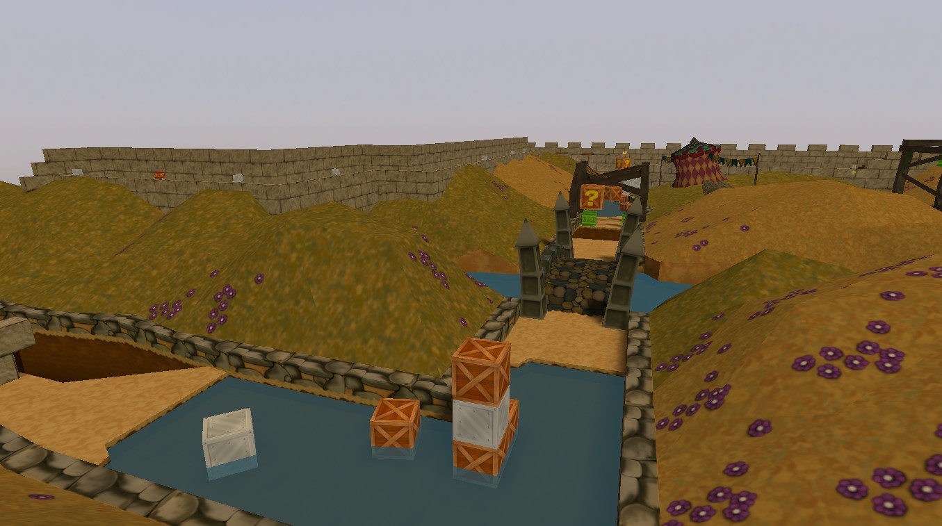מפת deathrun-crash_medieval במשחק Counter-Strike 1.6