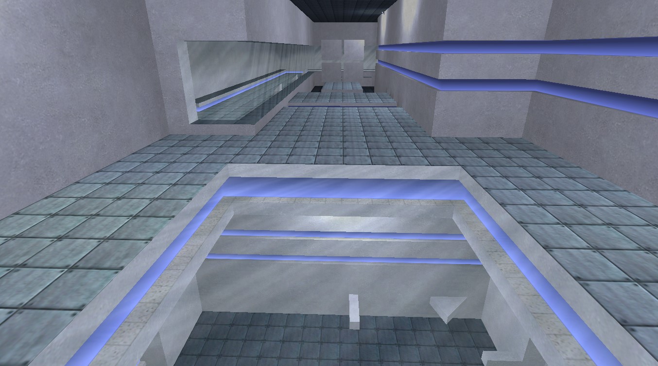 מפת deathrun-glasslight_medium_fix במשחק Counter-Strike 1.6