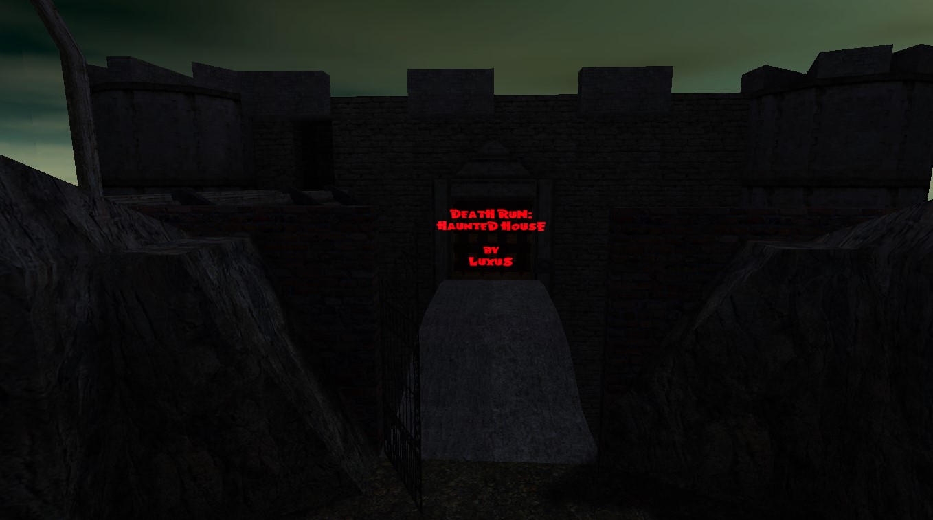 מפת deathrun-hauntedhouse_v3 במשחק Counter-Strike 1.6