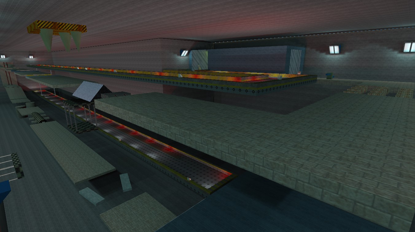 מפת deathrun-hophop במשחק Counter-Strike 1.6