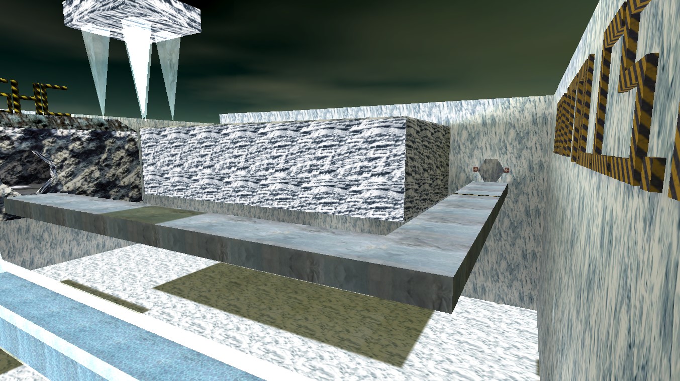 מפת deathrun-icypath_v2 במשחק Counter-Strike 1.6