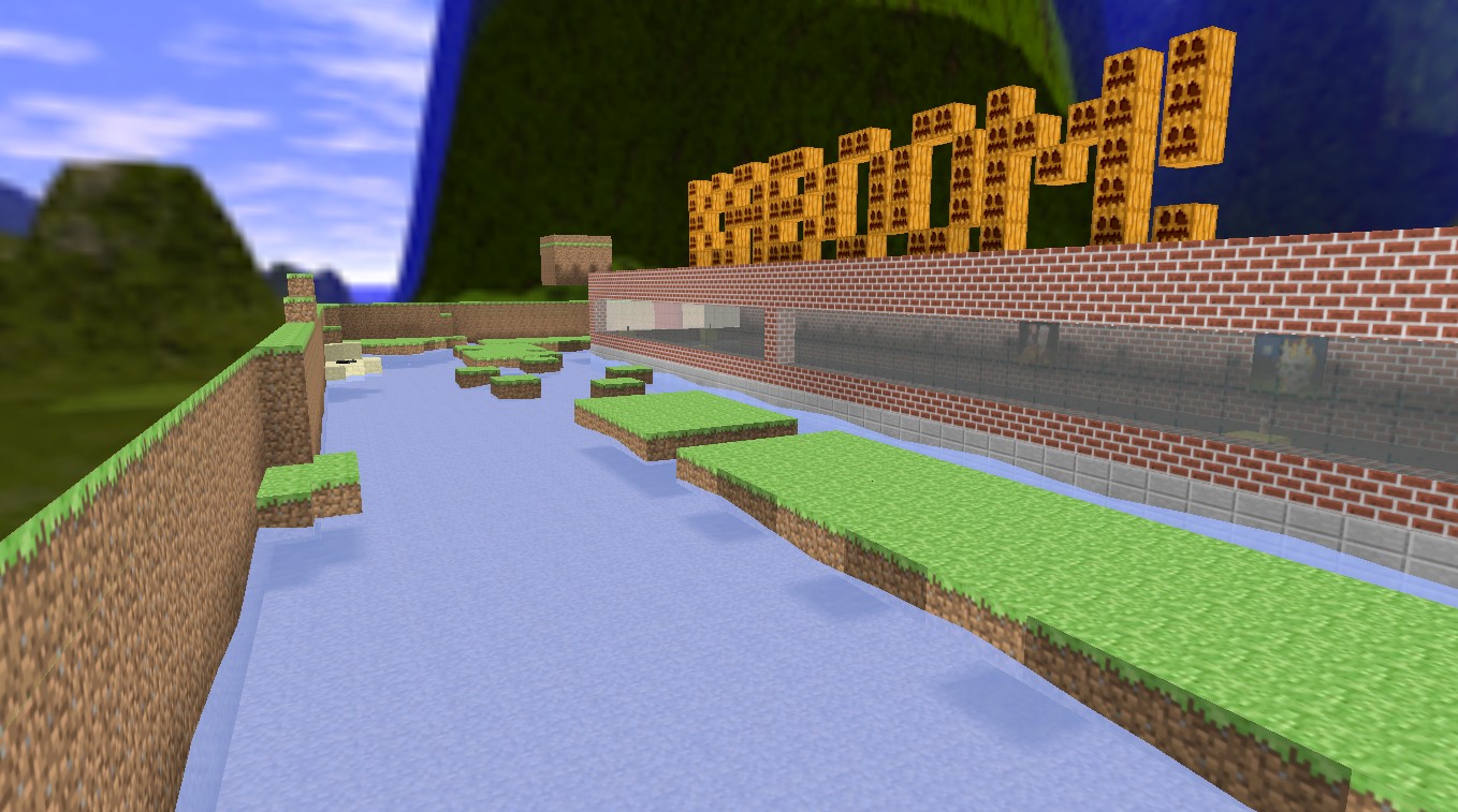 מפת deathrun-minecraft_final במשחק Counter-Strike 1.6