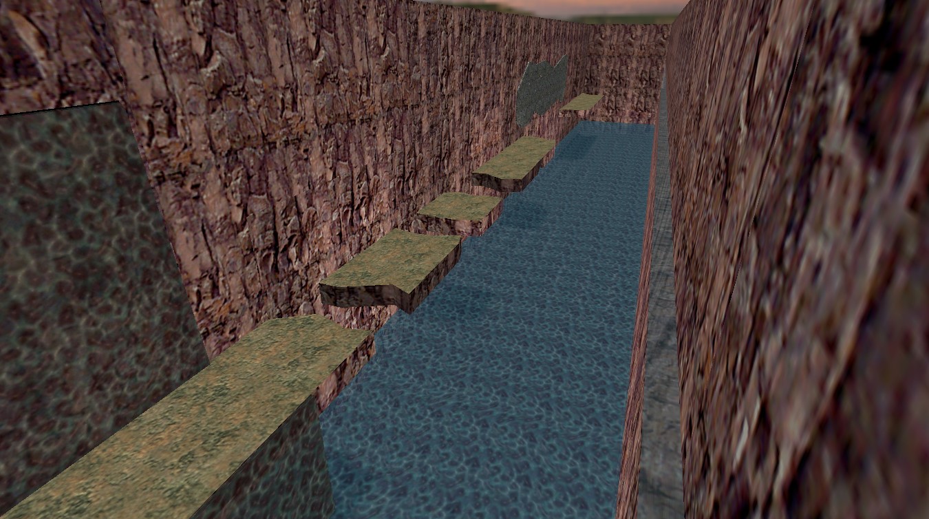 מפת deathrun-mountains במשחק Counter-Strike 1.6