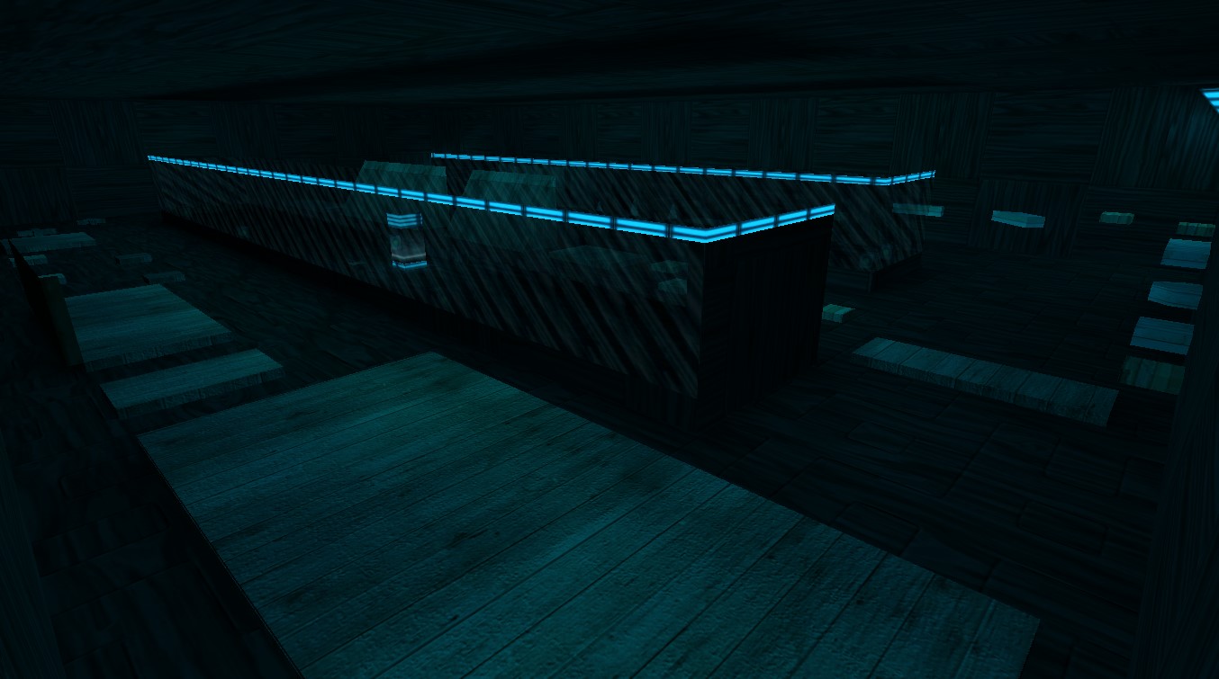 מפת deathrun-neon במשחק Counter-Strike 1.6