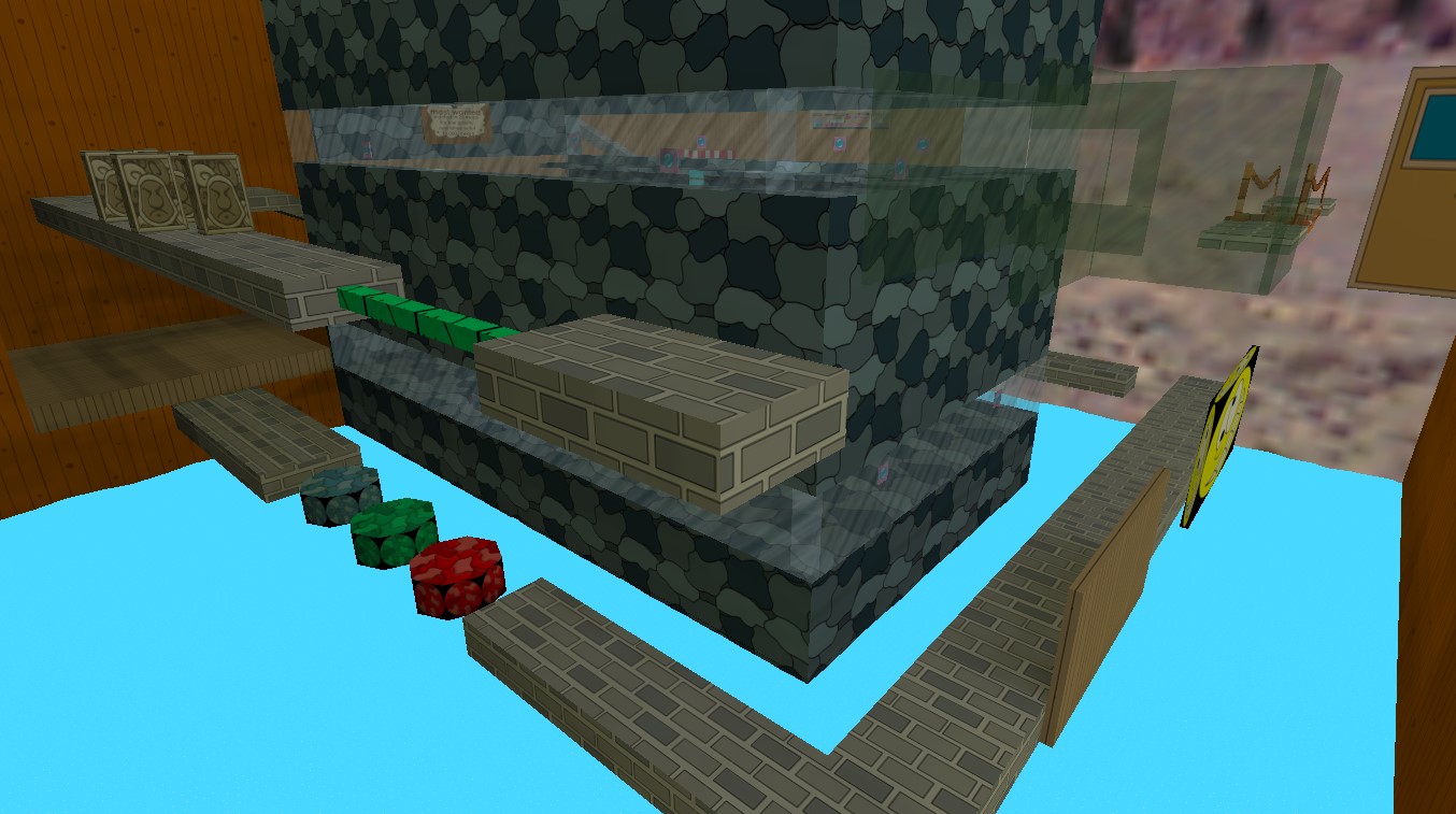 מפת deathrun-toon_world במשחק Counter-Strike 1.6