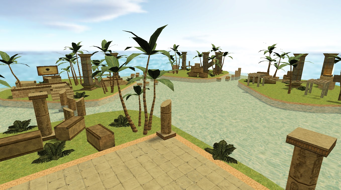 מפת deathrun-tropico_beta1 במשחק Counter-Strike 1.6