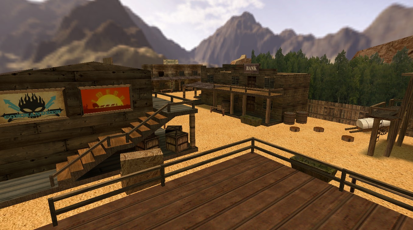 מפת deathrun-western_beta2 במשחק Counter-Strike 1.6