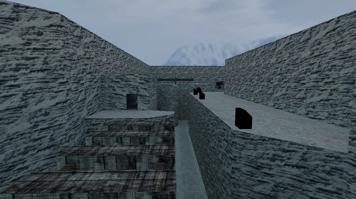 מפת deathrun_adi_snowycliff במשחק Counter-Strike 1.6
