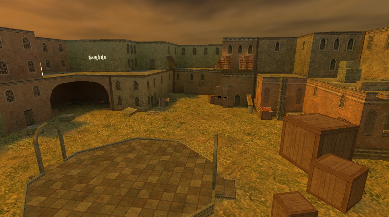 מפת deathrun_amalgamous_a1 במשחק Counter-Strike 1.6
