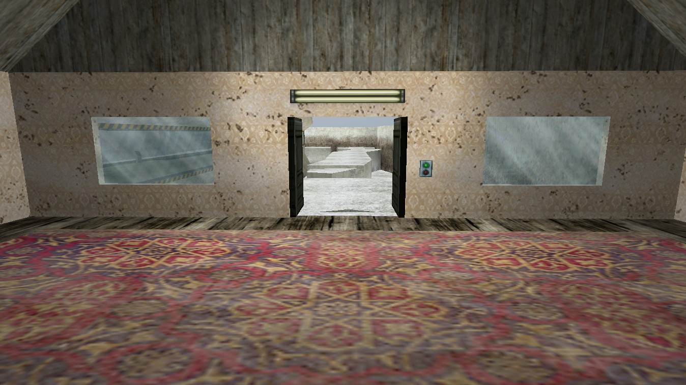 מפת deathrun_arctic במשחק Counter-Strike 1.6