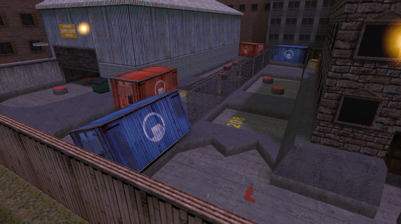 מפת deathrun_assault_f במשחק Counter-Strike 1.6