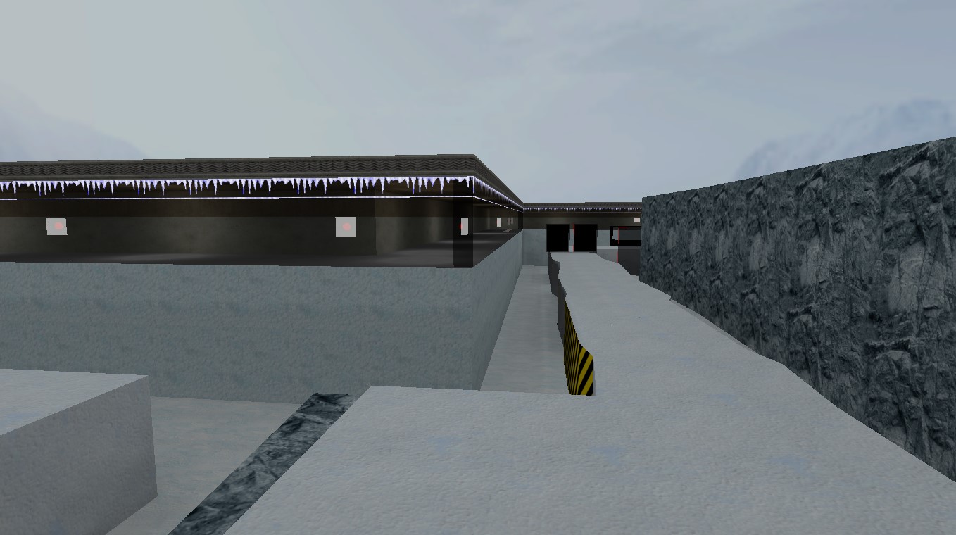 מפת deathrun_coldwinter במשחק Counter-Strike 1.6