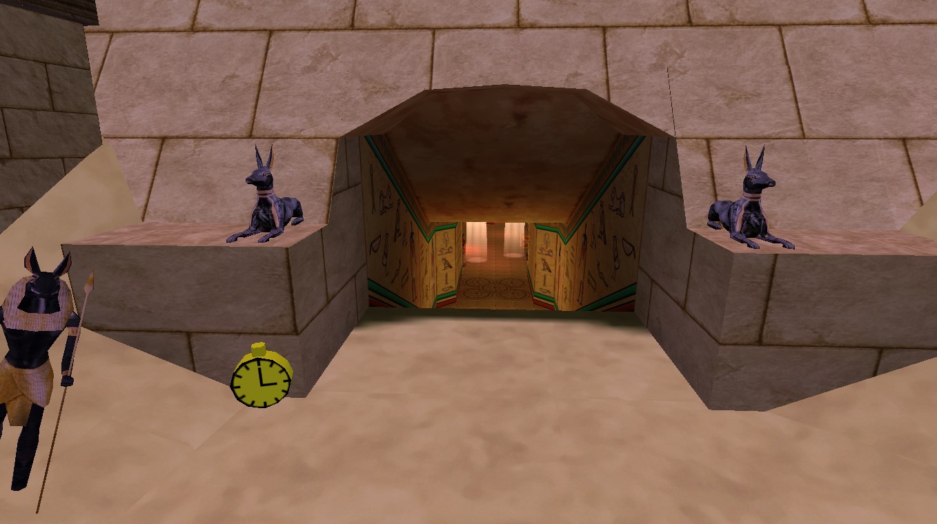 מפת deathrun_crash_egypt במשחק Counter-Strike 1.6