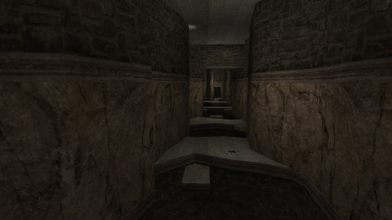 מפת deathrun_darkside במשחק Counter-Strike 1.6