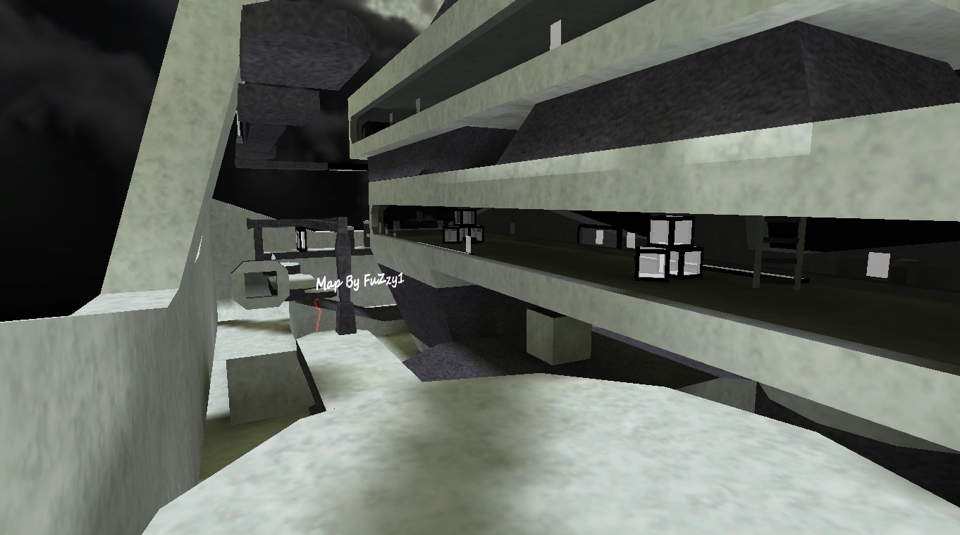 מפת deathrun_fuzzy במשחק Counter-Strike 1.6