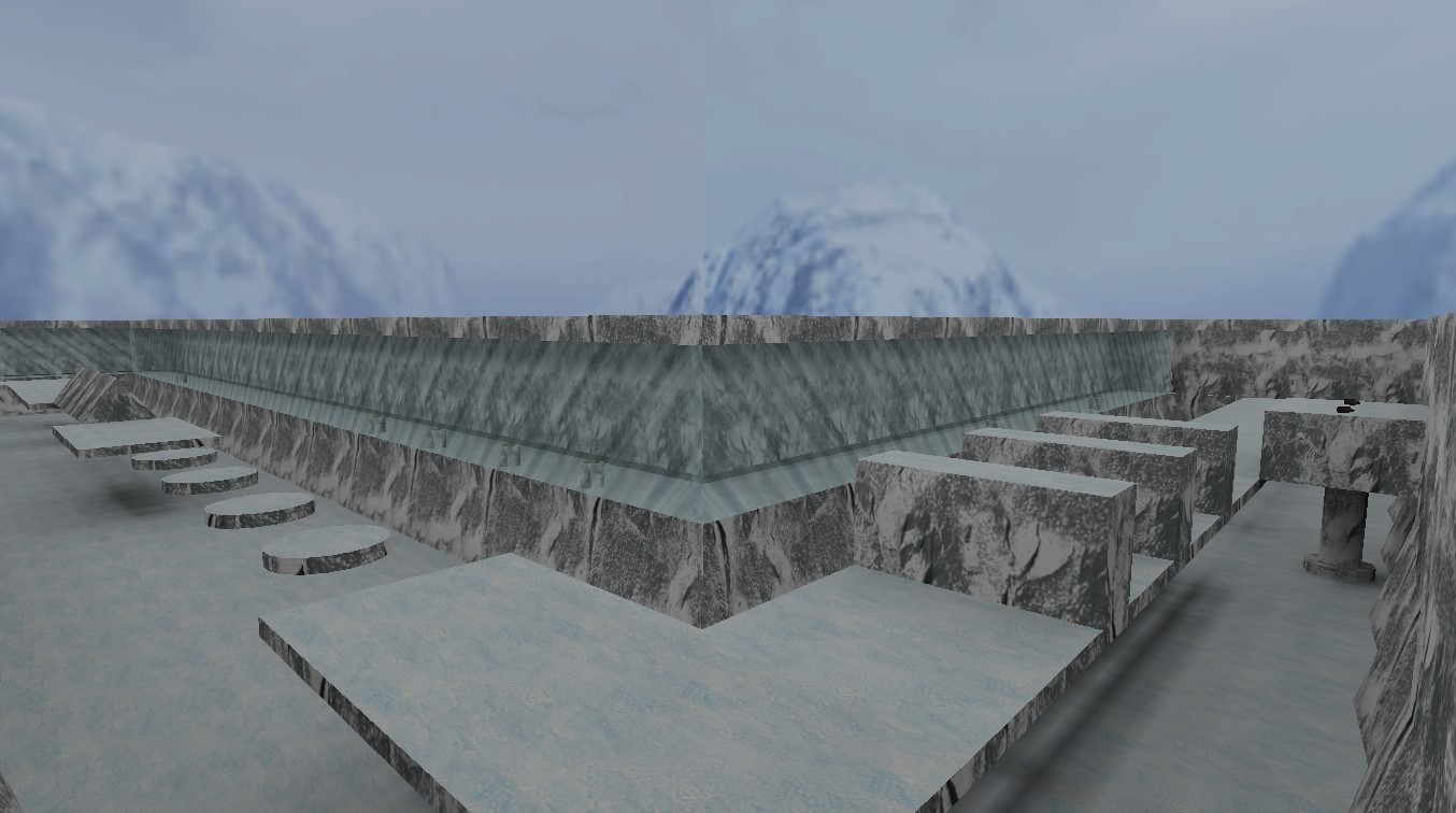 מפת deathrun_gb_winter_final4 במשחק Counter-Strike 1.6