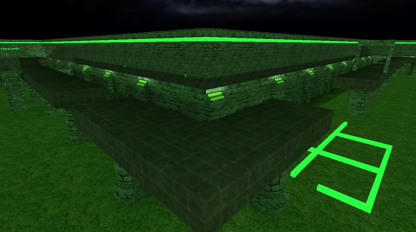 מפת deathrun_green_h במשחק Counter-Strike 1.6