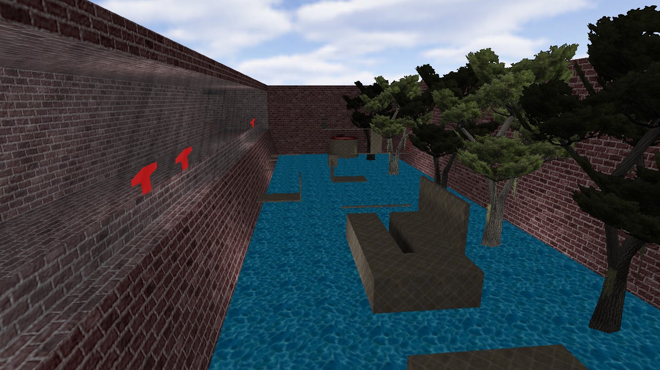 מפת deathrun_homen במשחק Counter-Strike 1.6