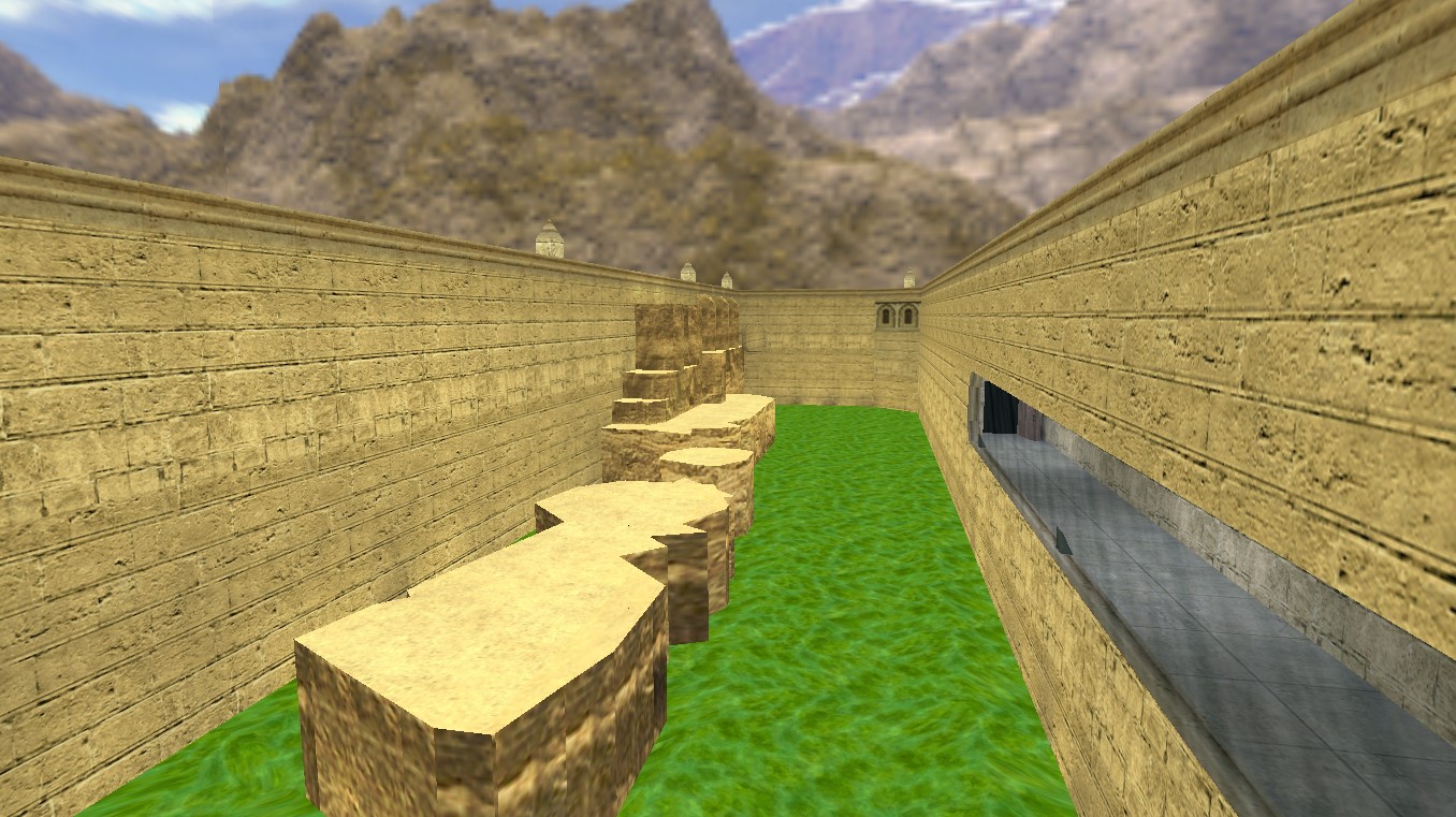 מפת deathrun_hybrid במשחק Counter-Strike 1.6