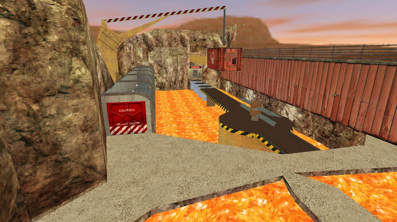 מפת deathrun_hybrid2_v2 במשחק Counter-Strike 1.6