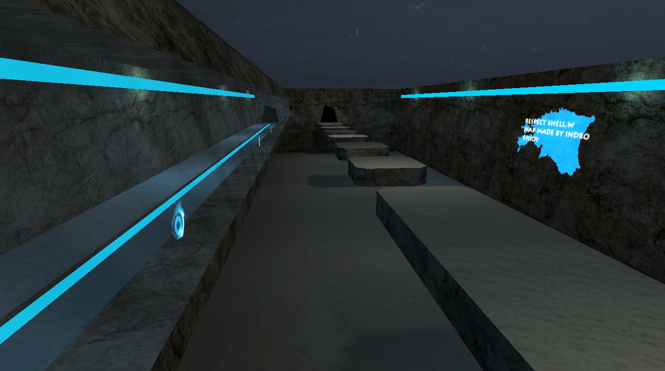 מפת deathrun_indro_f במשחק Counter-Strike 1.6