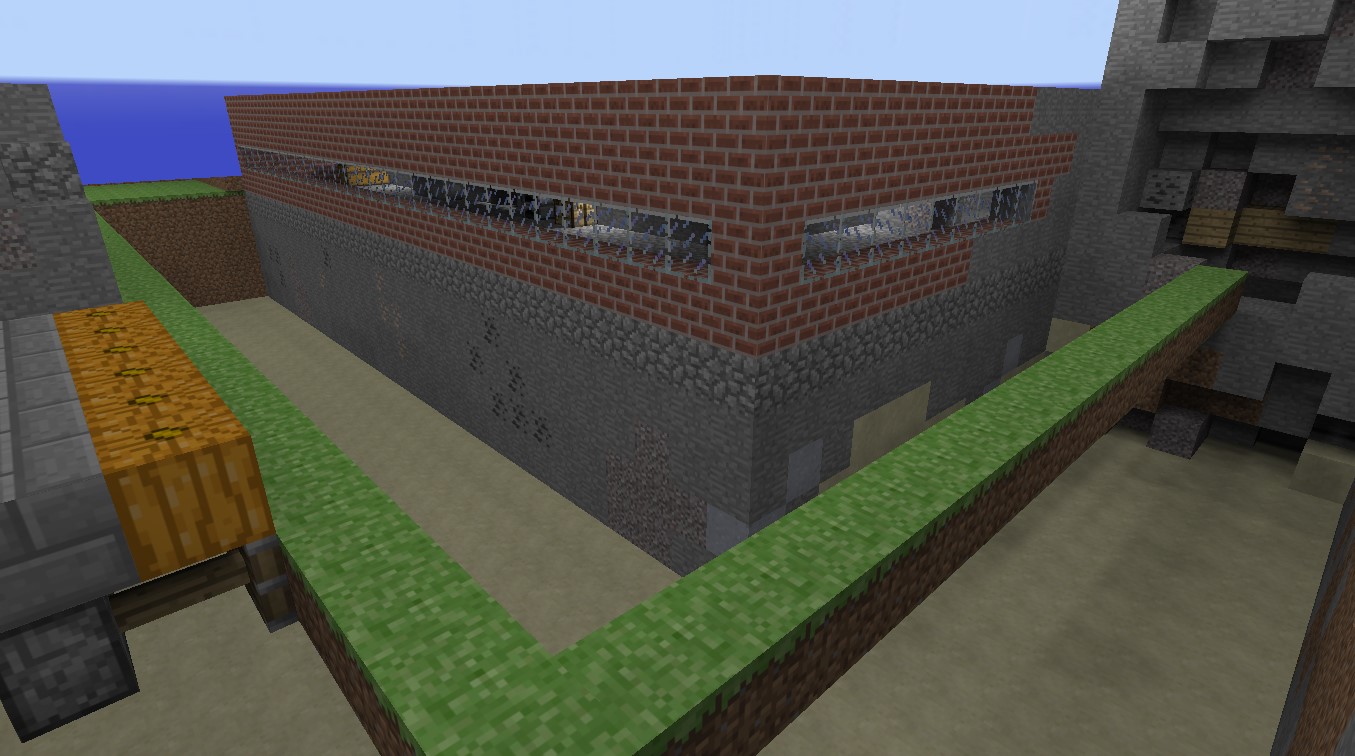 מפת deathrun_minecraft_fg במשחק Counter-Strike 1.6