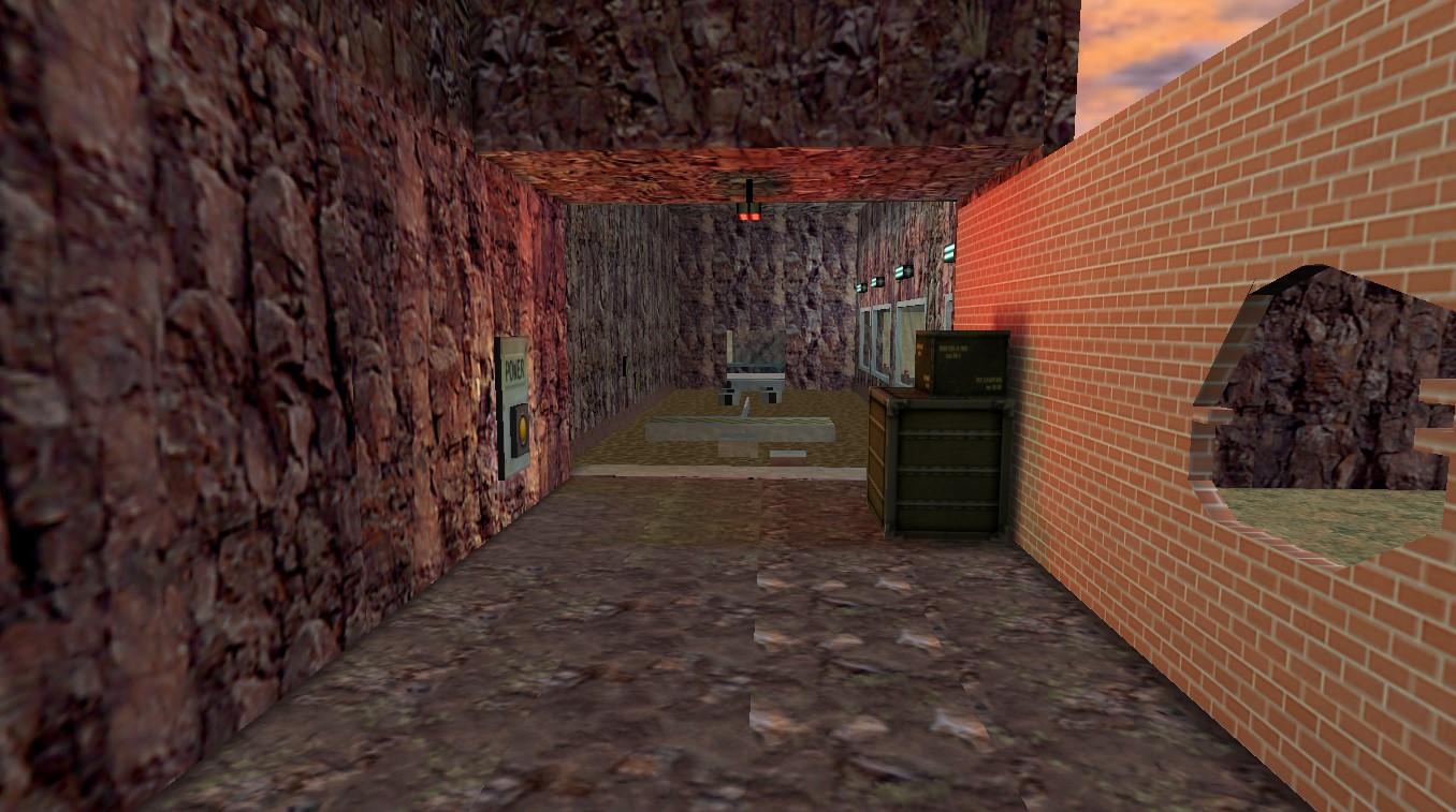מפת deathrun_mountshape במשחק Counter-Strike 1.6