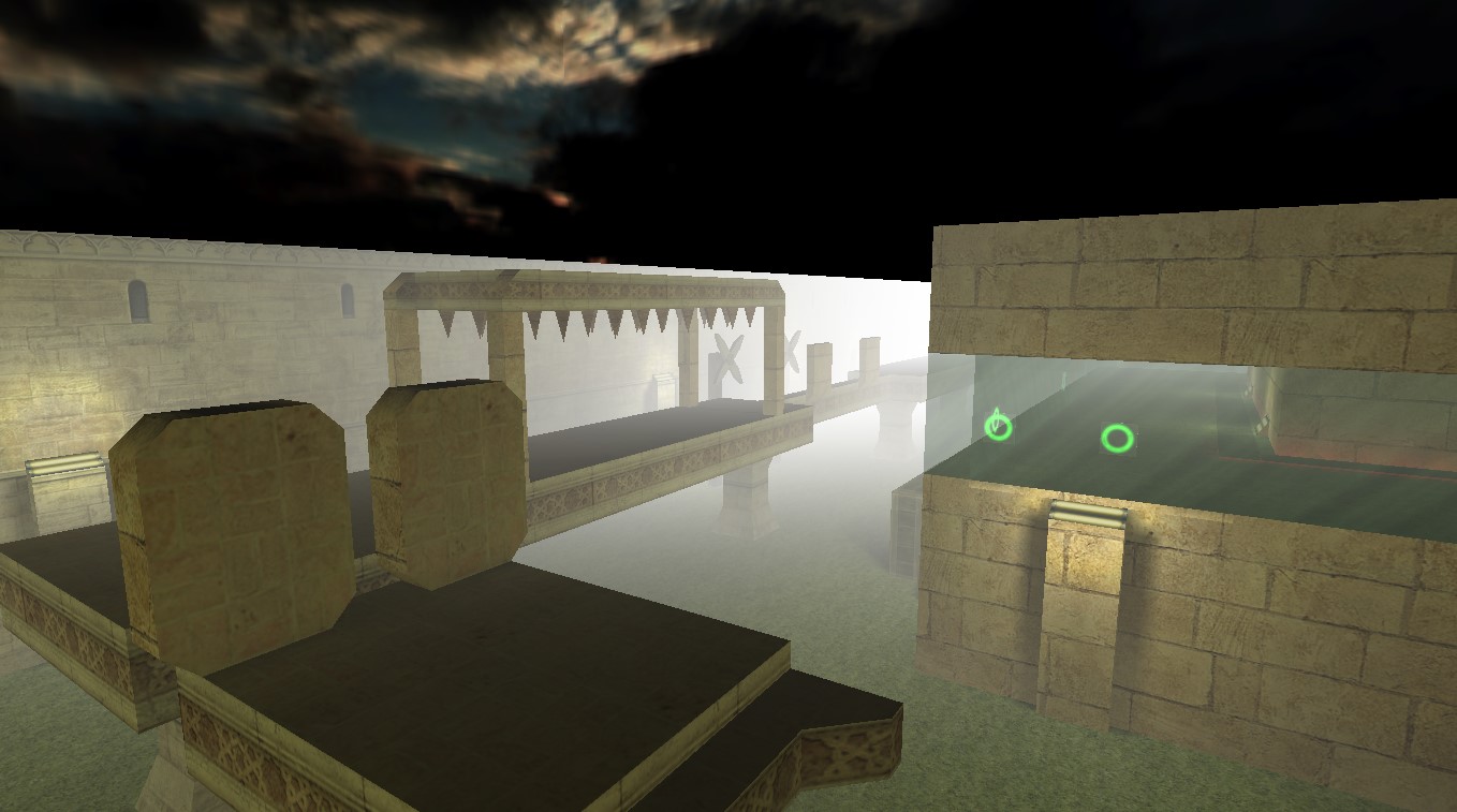 מפת deathrun_sandeath במשחק Counter-Strike 1.6